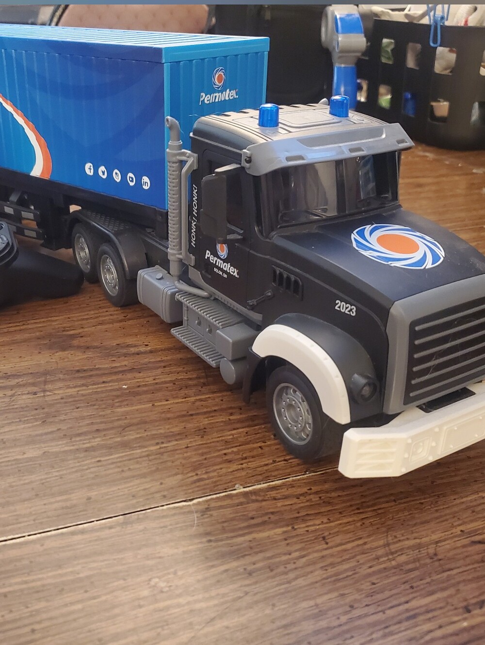 Remote Control Tractor Trailer Permatex
